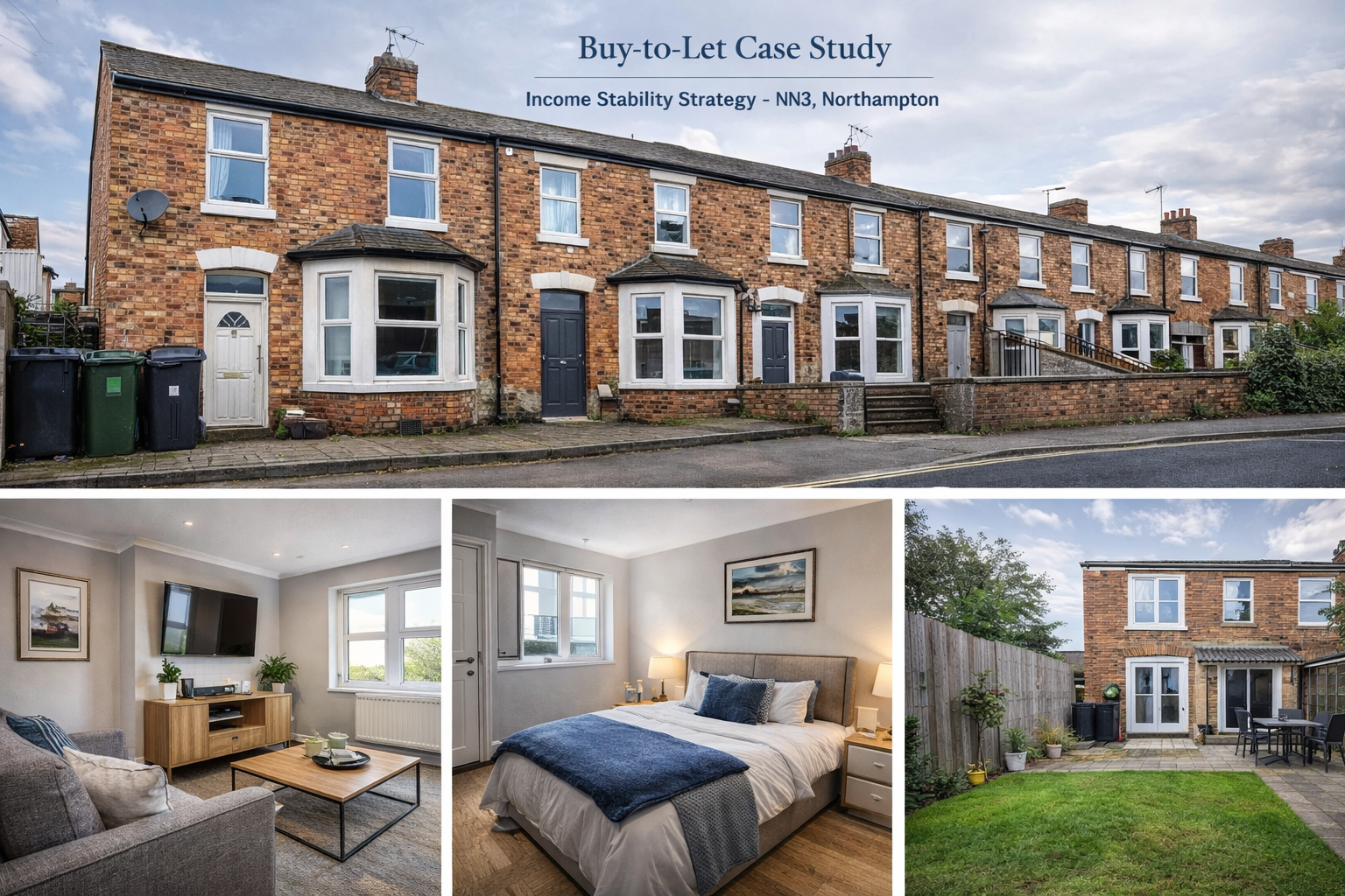Buy-to-let Victorian terraced house case study in NN3 Northampton